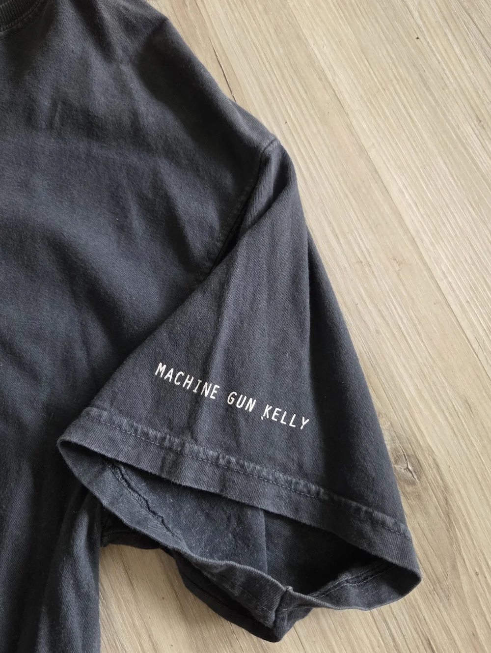 Machine Gun Kelly Hotel Diablo Tour Shirt Head Tattoo Double Sided Official Sz L